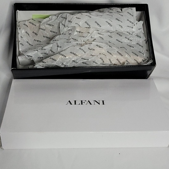 ALFANI rose gold embellished sandals - Picture 8 of 8